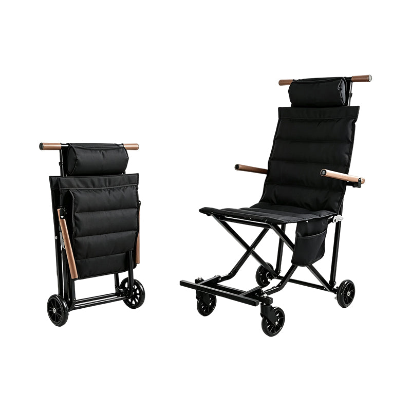 Outdoor Folding Chair Cart for Elderly