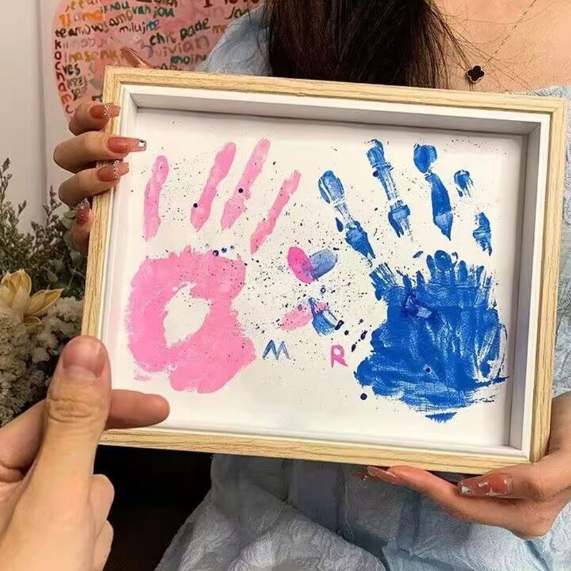 Love Gift - DIY Couple Handprint Kit Photo Frame