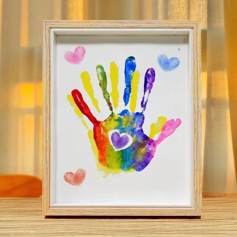 Love Gift - DIY Couple Handprint Kit Photo Frame
