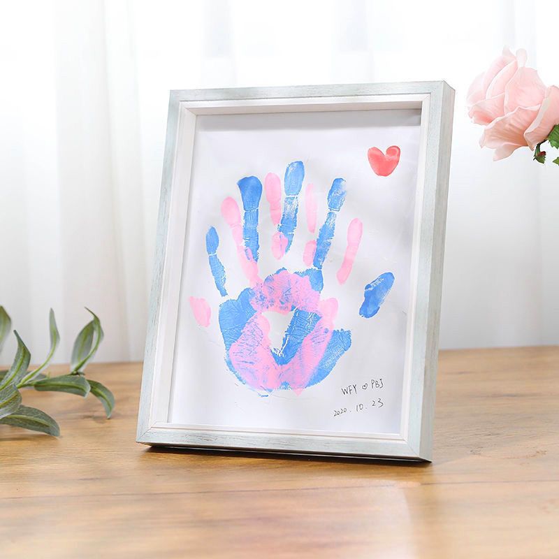 Love Gift - DIY Couple Handprint Kit Photo Frame