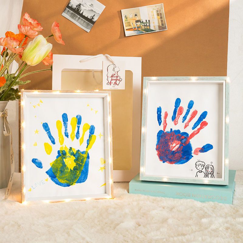 Love Gift - DIY Couple Handprint Kit Photo Frame