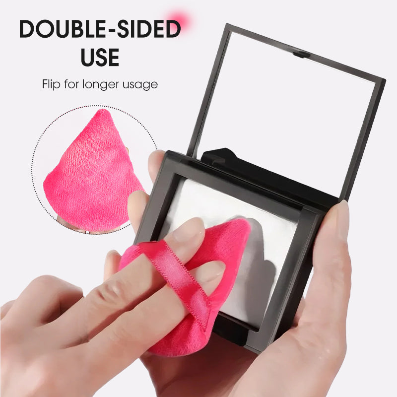 💄 Triangular Makeup Powder Puffs