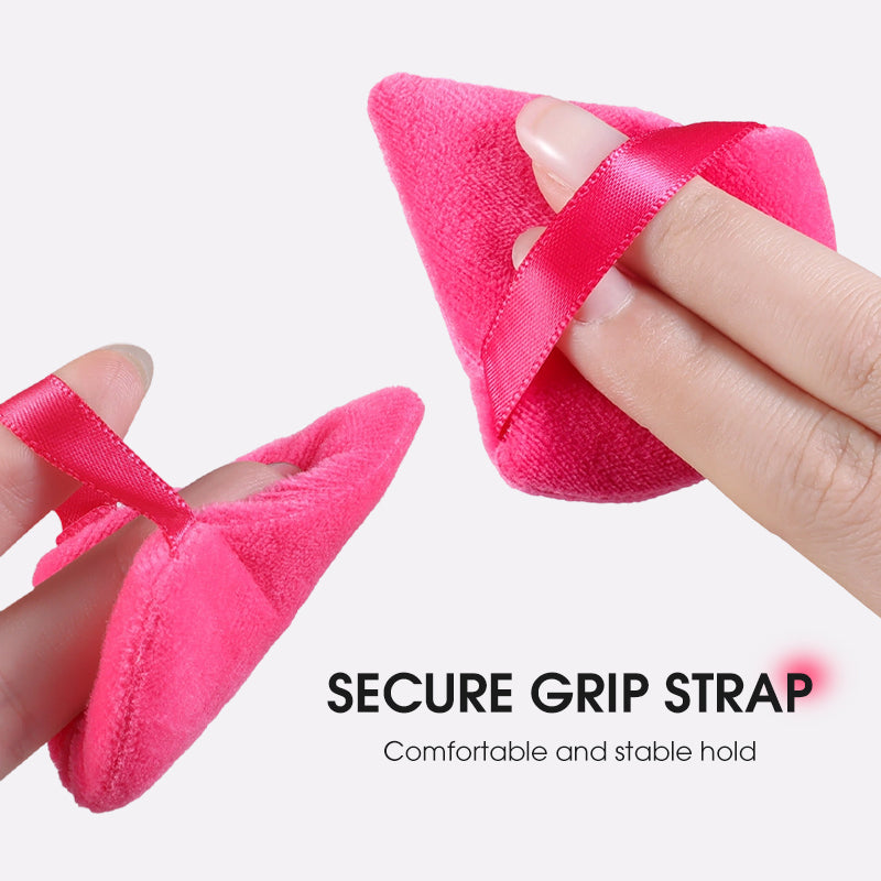 💄 Triangular Makeup Powder Puffs