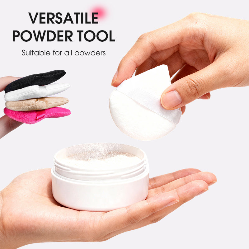 💄 Triangular Makeup Powder Puffs