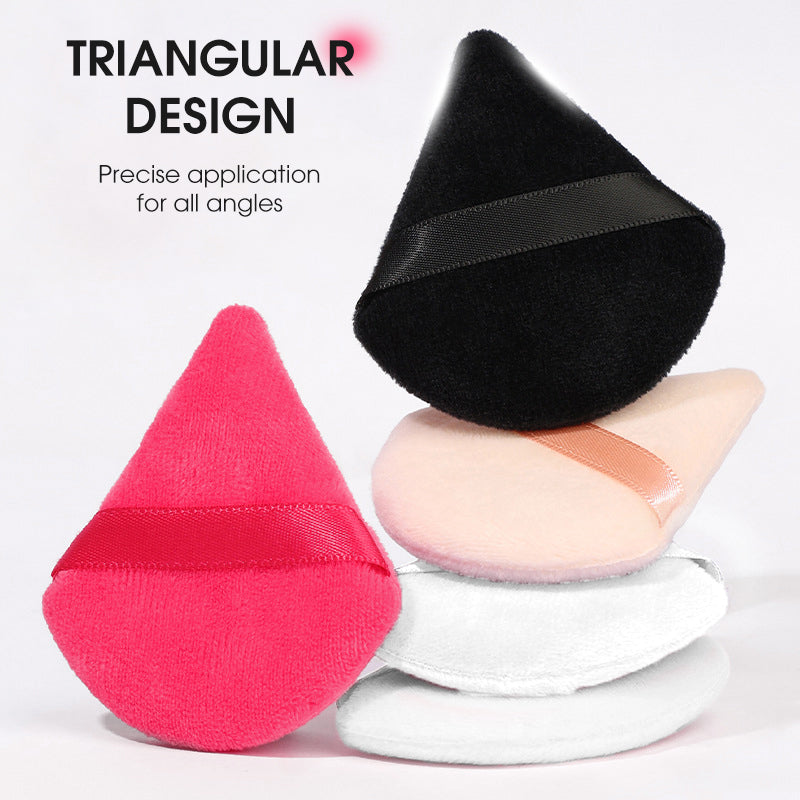 💄 Triangular Makeup Powder Puffs