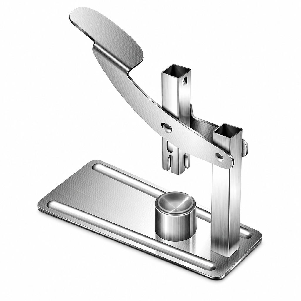 Crack Nuts Instantly! Stainless Steel Lever Nut Cracker
