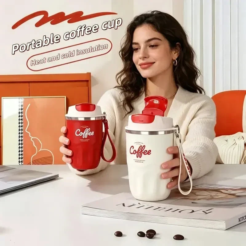 ⏰Portable Smart Thermal Coffee Cup with Temperature Display