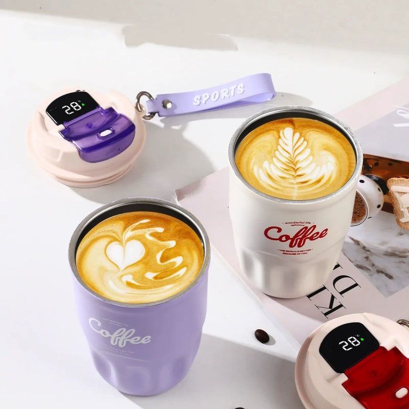 ⏰Portable Smart Thermal Coffee Cup with Temperature Display
