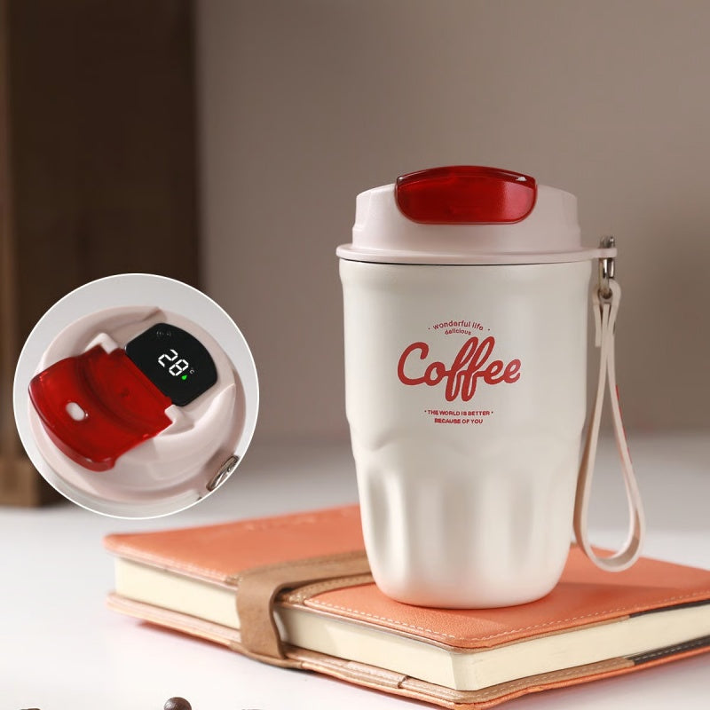 ⏰Portable Smart Thermal Coffee Cup with Temperature Display