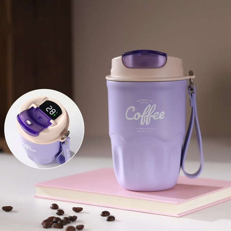 ⏰Portable Smart Thermal Coffee Cup with Temperature Display