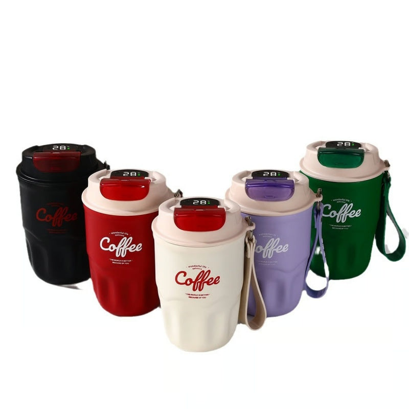 ⏰Portable Smart Thermal Coffee Cup with Temperature Display
