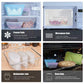 Reusable Silicone Zip Containers-Set of two (one large, one small)