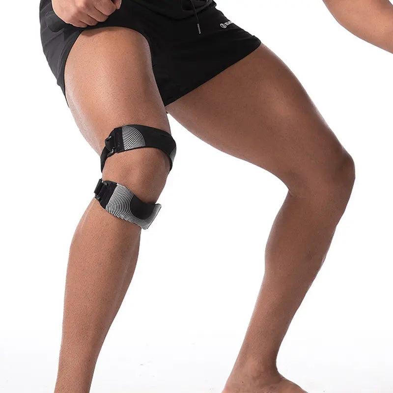 🦵 LIMITED-TIME 50% OFF! 🎯 Adjustable Patella Knee Strap – Targeted Compression, Breathable, Custom Fit ✨