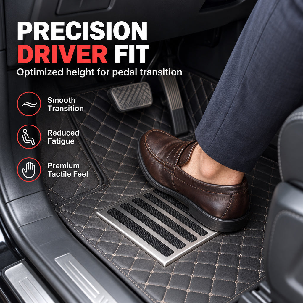 🚗 Universal Car Floor Mat Heel Wear Protector