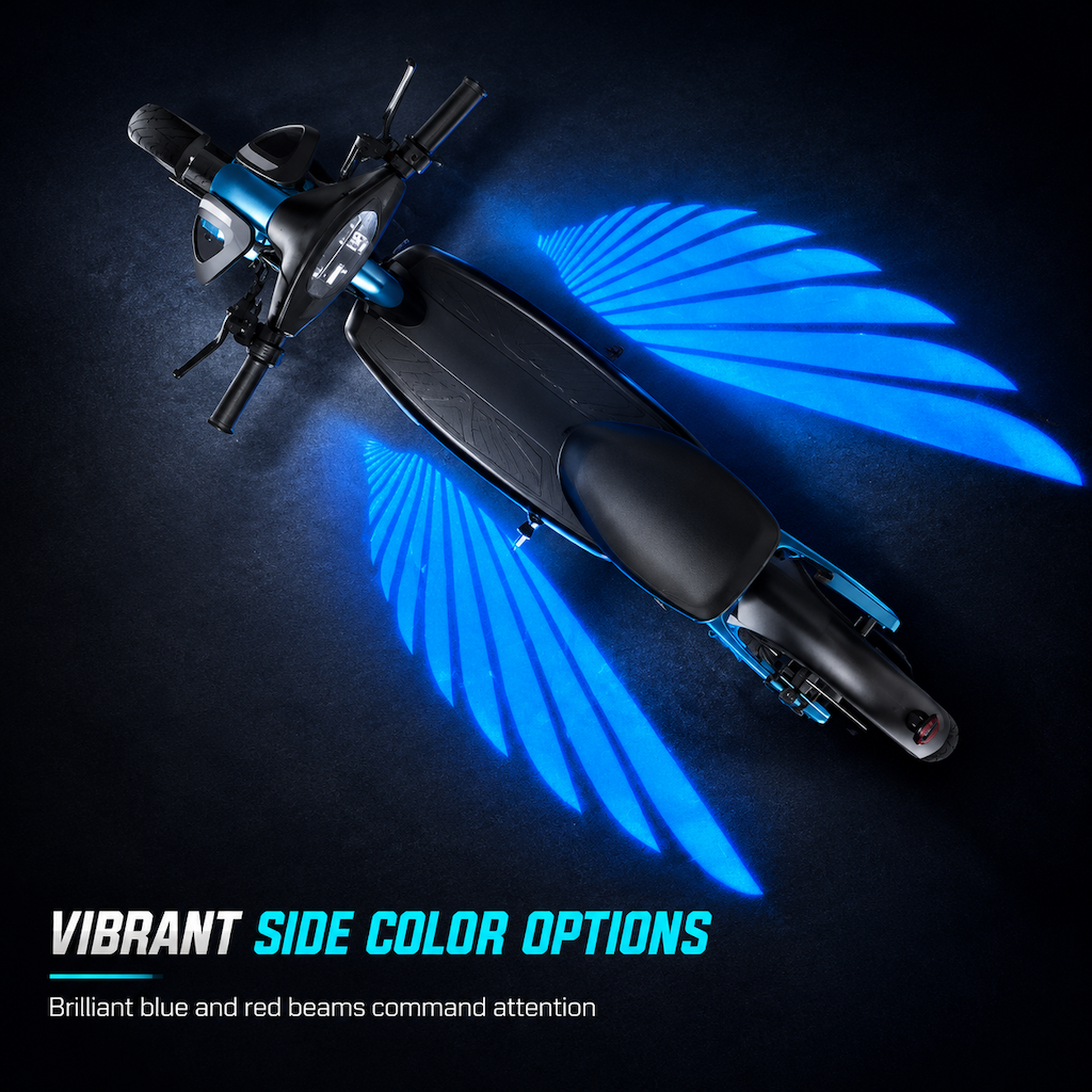 Motorcycle LED Angel Wings Ground Projection Lights