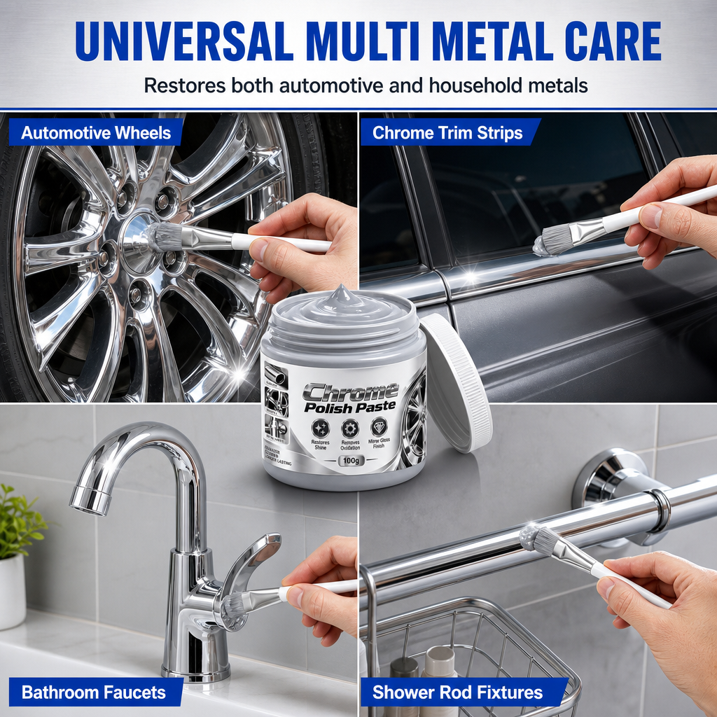 ⏳Time-Limited Special⏰Look Around Your Home – Got Rusted Metal & Chrome? Restore Them instantly! ✨