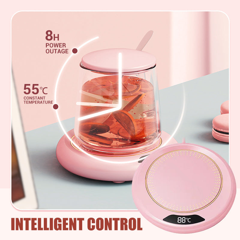 ☕ 50% OFF! ✨ Electric Coffee Mug Warmer – 3 Adjustable Temperature Modes, 8-Hour Intelligent Auto Shut-Off, Broad Flat-Bottom Mug Compatibility & 20W Low-Energy Heating – 3 Colors 🍵