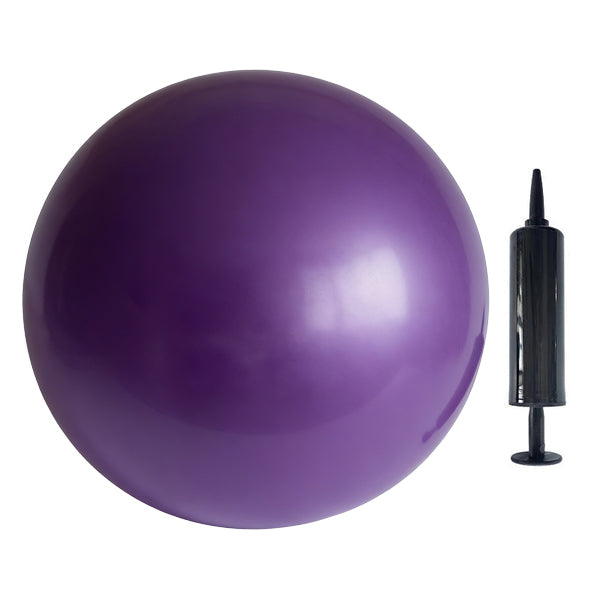 🤸‍♀️ 50% OFF! ⚽ 9-Inch Pilates Ball – Anti-Burst, Pump Included & Ideal for Fitness 📦💪